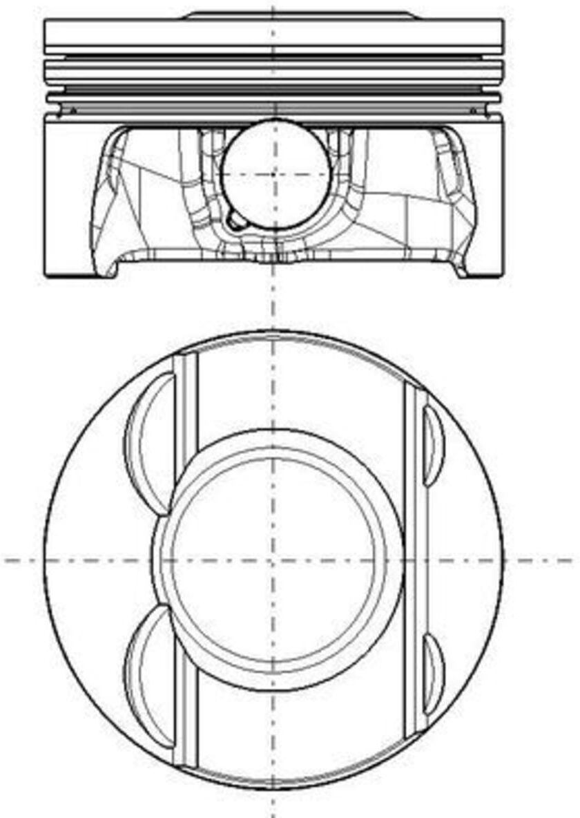 Piston MAHLE 028 PI 00175 002