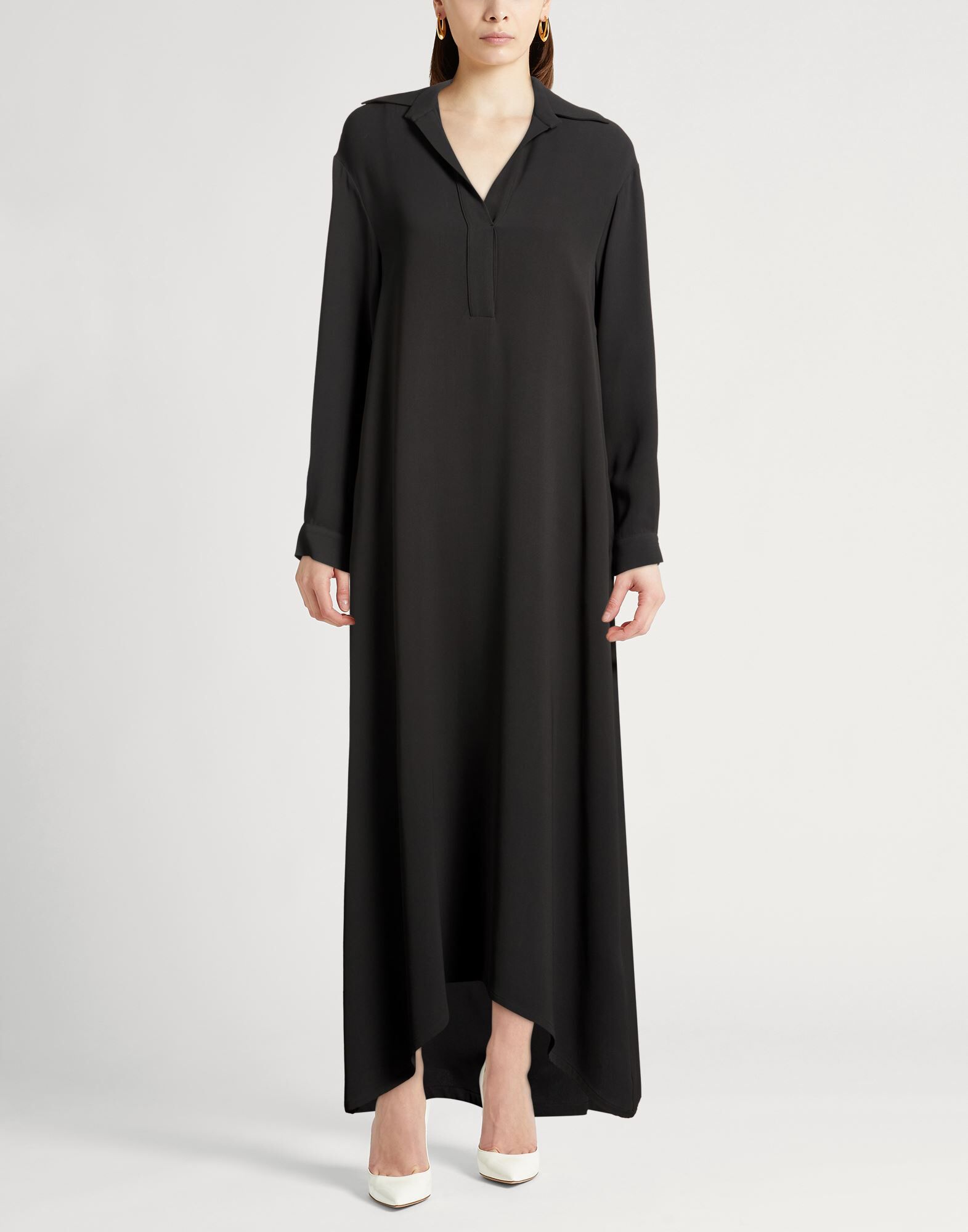 Eleventy Vestido largo Mujer Carbón 38 Mujer