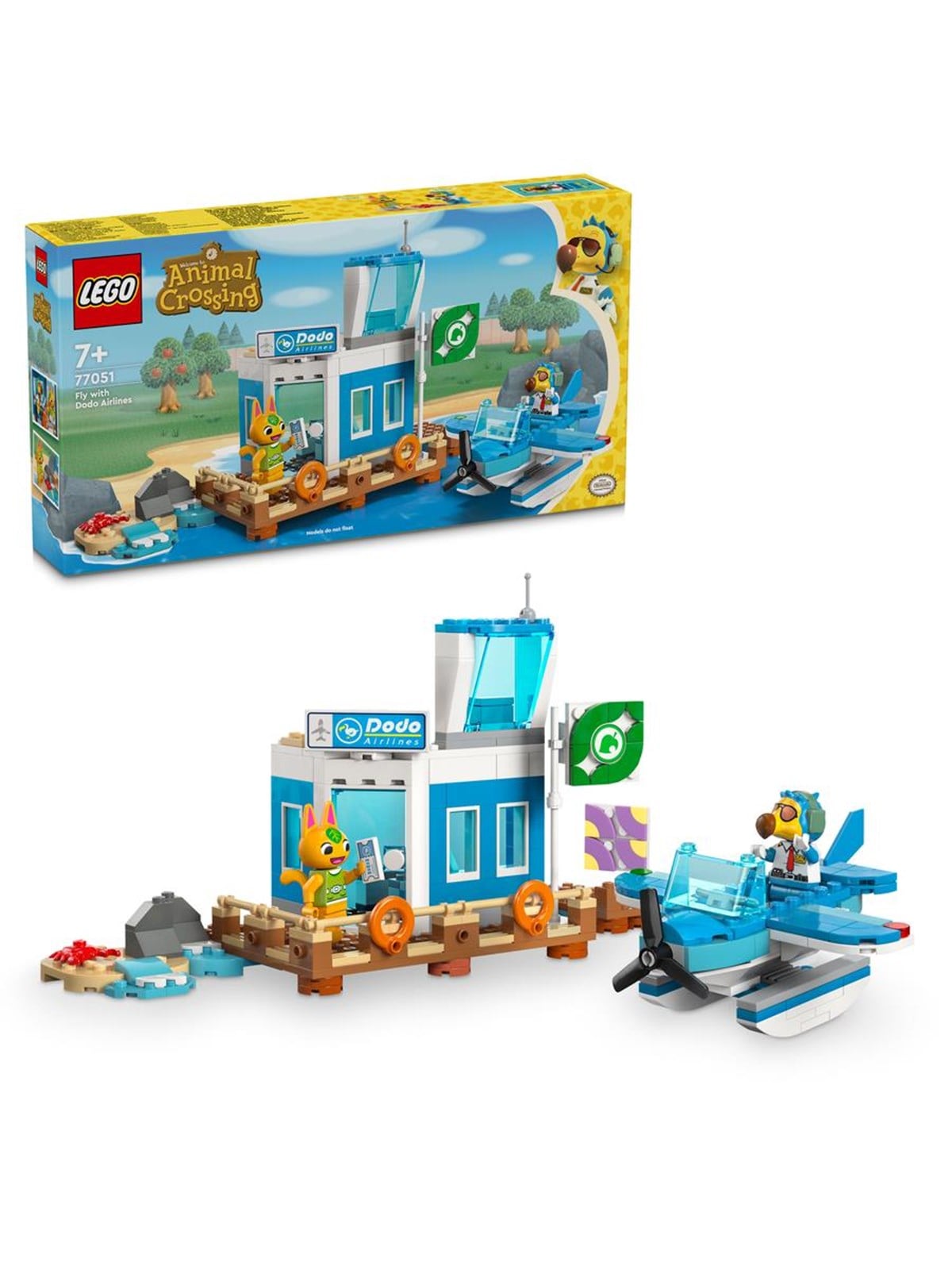 LEGO Animal Crossing 77051 Flieg mit Dodo Airlines