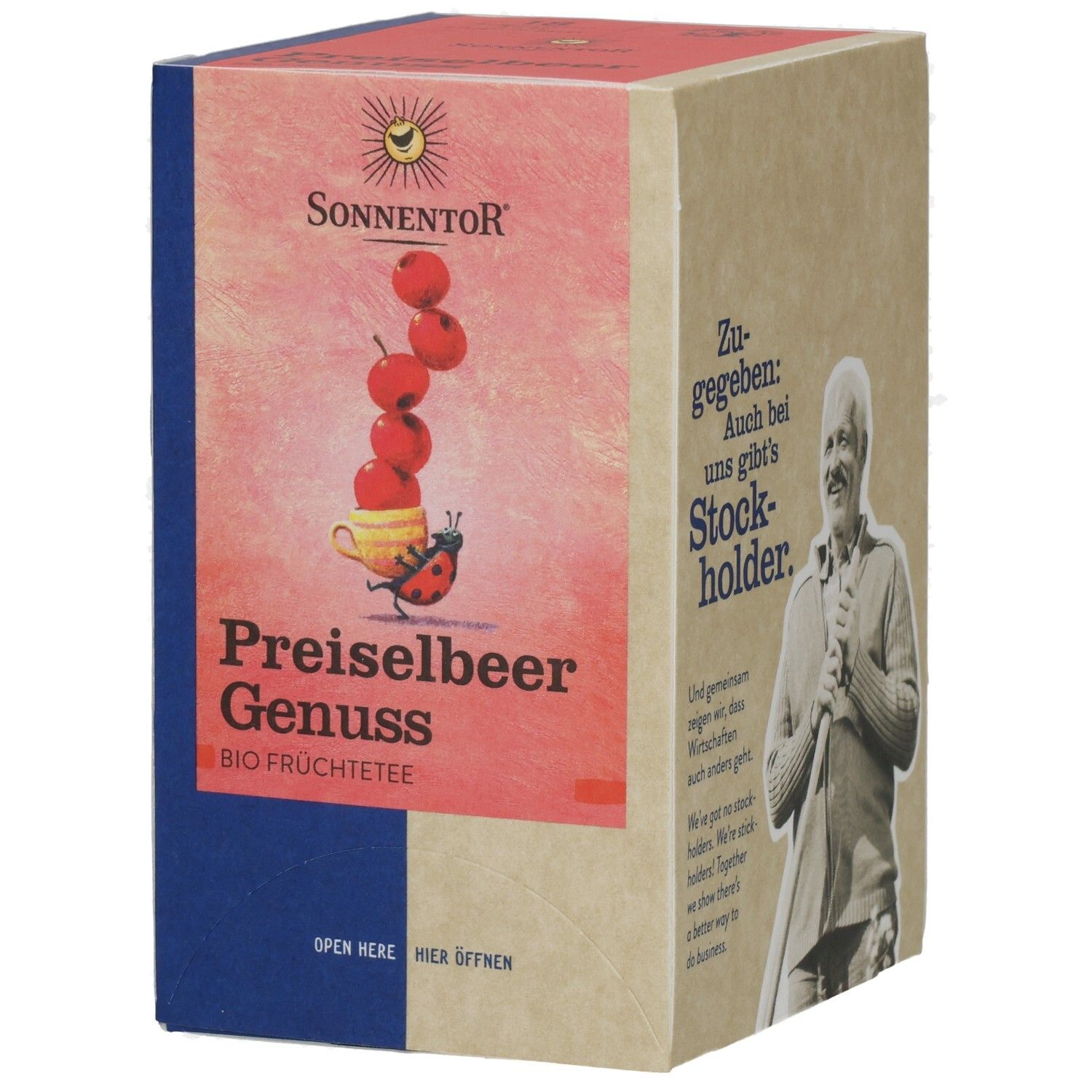 Sonnentor FR TEE Preiselb GE Bio 18 St Filterbeutel