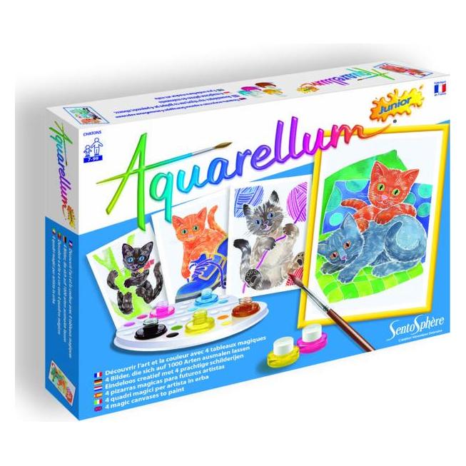 Sentosphere aquarellum junior 4t Kätzchen (6506)