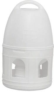 Inspired Finds Parrot Pro Water Dispenser With Handle Automatic Drinker For Parakeets, Ducks, Chicks & Poultry 5l White