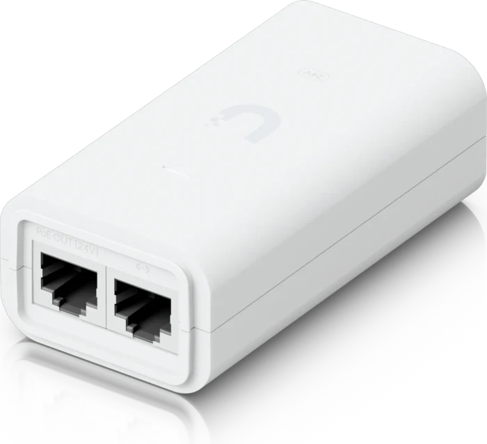 Ubiquiti kompakter 24V passiver PoE-Adapter (Injektor) mit 12 W Leistung