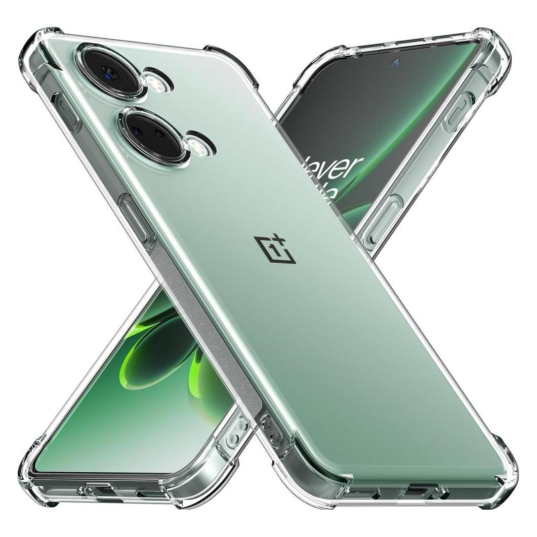 Screenguard OnePlus Nord 3 Hülle Crystal Soft Airbag Bumper (OnePlus Nord 3) (00032702)