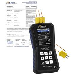 PCE Instruments 4-Kanal Thermoelement Datenlogger PCE-T 420-ICA inkl. ISO-Zertifikat hohe Genauigkeit PC Software Akku