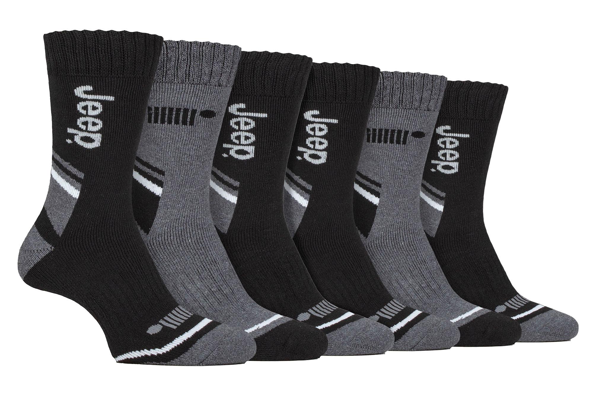 Herren 6er-Pack Wandersocken | Polyester-Socks für Outdoor-Aktivitäten