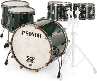 Sonor SQ2 Set 2up2down Birch Green vert sapin