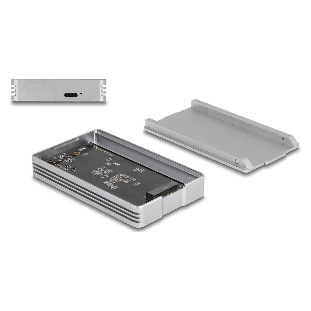 Delock USB4 40 Gbps Gehäuse für 1 x M.2 NVMe SSD (M.2) (42018)