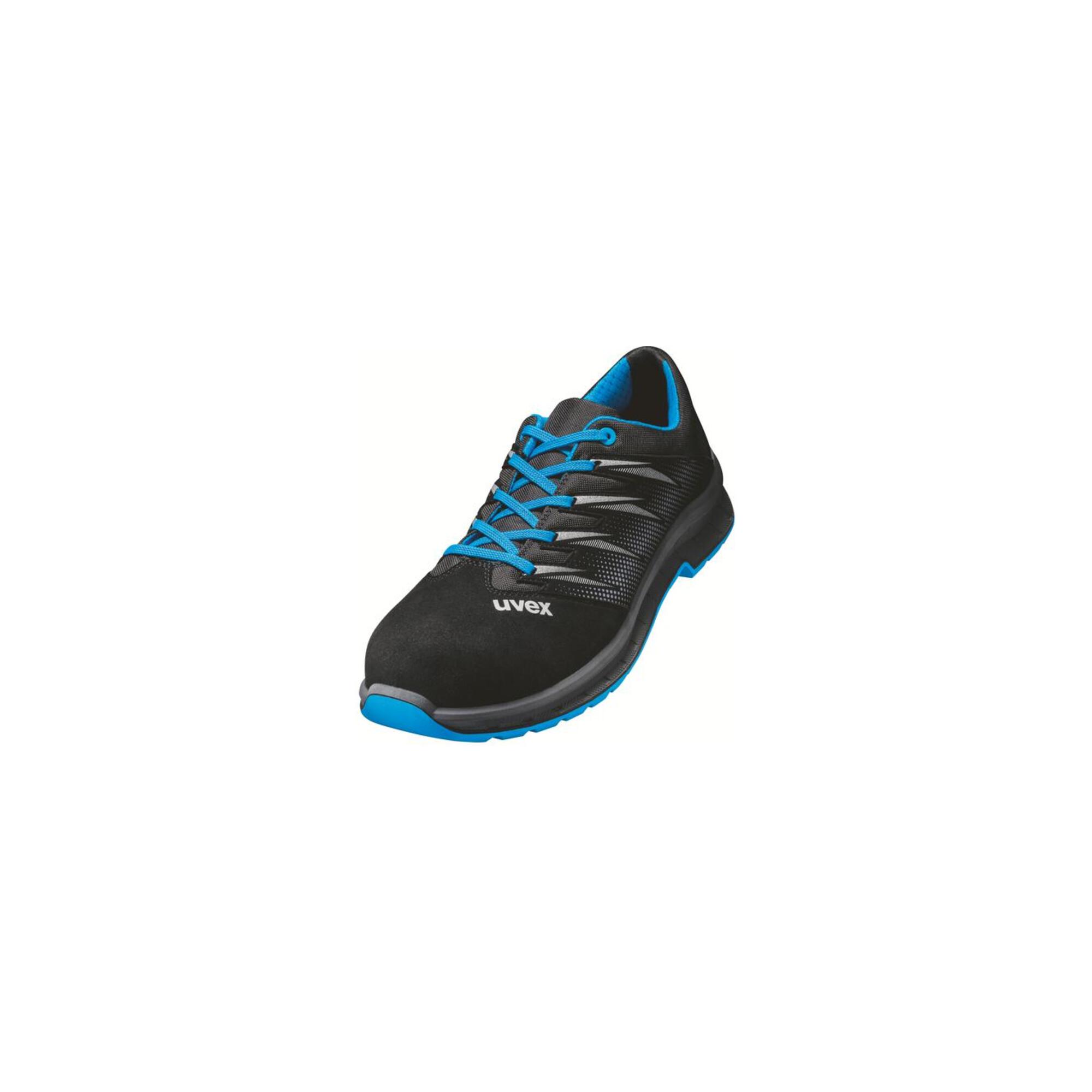 uvex Halbschuhe 2 trend S2 blau schwarz Weite 11 Gr. 41 (6939841)