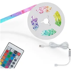 Briloner, LED Streifen, Flexband (RGB, 500 cm, Indoor)