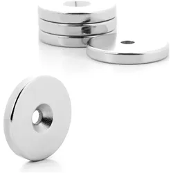 6x Supermagnete, Magnet, Scheibenmagnet (2x)