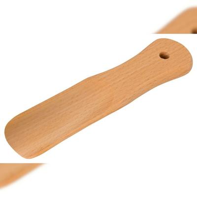 Gravidus Schuhlöffel Schuhanzieher Holz geölte Buche 15,5 cm