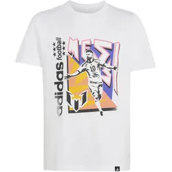 adidas Messi Fun Graphic T-Shirt Jungen white 176