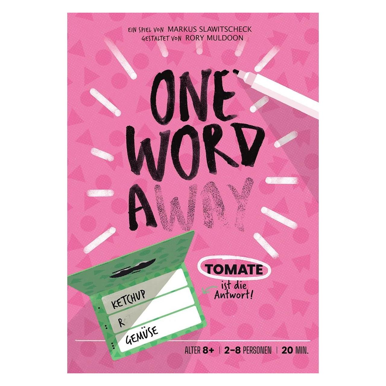 Asmodée One Word Away DE (Deutsch, 2 - 8 Spieler) (MOGD0005)