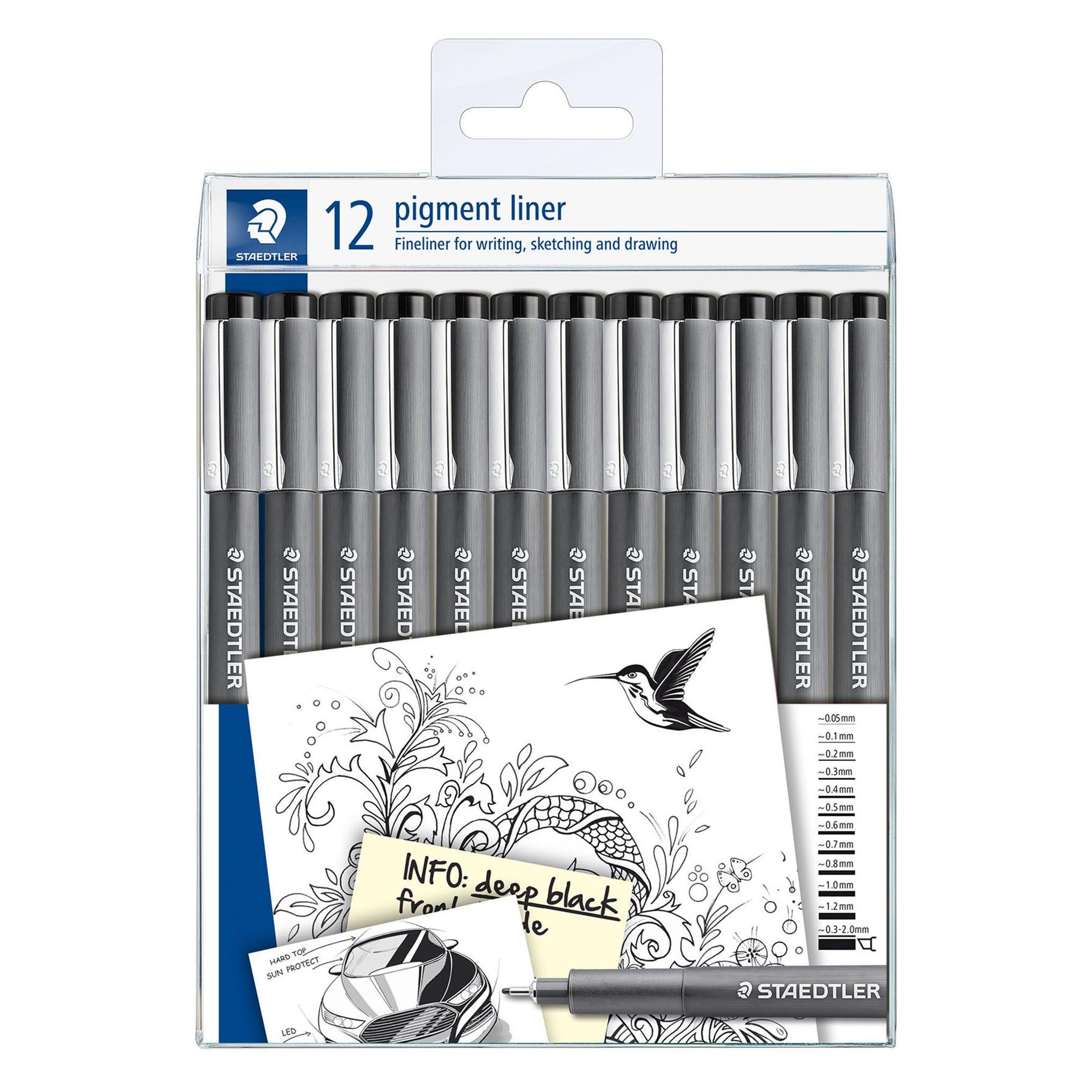 Staedtler Fineliner (12x) (308-9 TB12)
