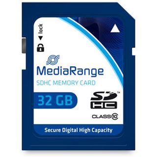 32 GB MediaRange SDHC Class 10 Retail