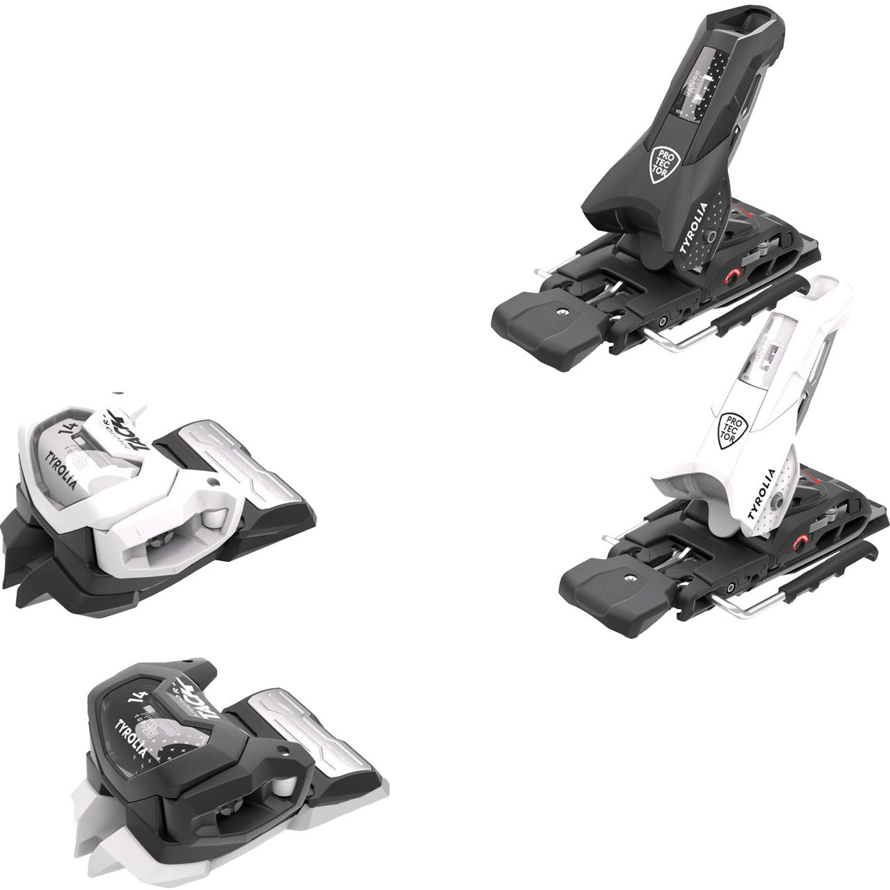 Tyrolia Protector+ Attack 14 GW black/white Edition