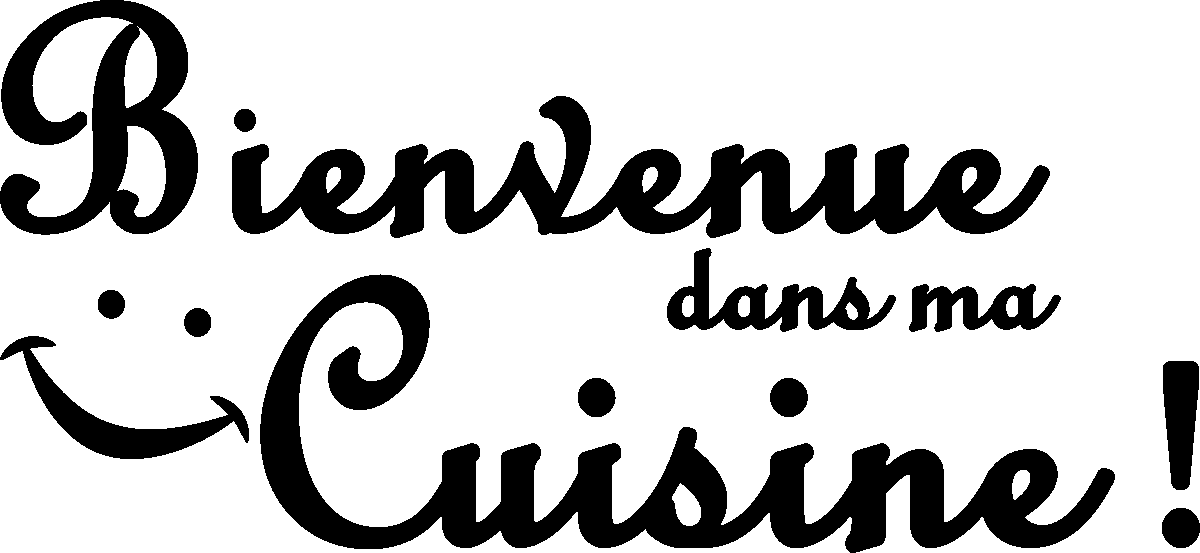 Ambiance-sticker Sticker cuisine Bienvenue dans ma cuisine!