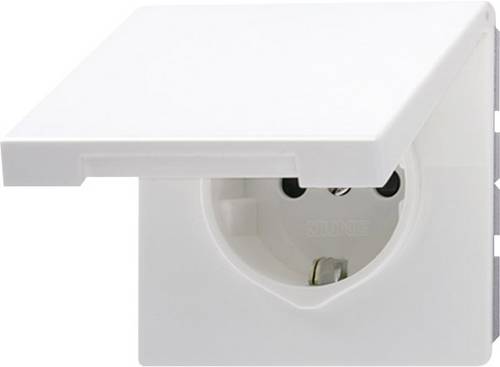 Jung Einsatz Schutzkontakt-Steckdose LS plus, LS design, LS 990 Alpinweiß LS1520KLWW 1 St.