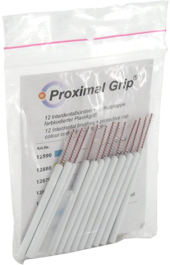 Proximal Grip fein weiss Interdentalbürste