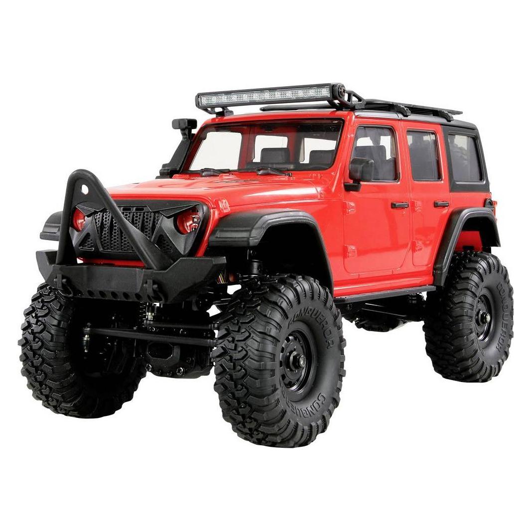 Amewi RC Crawler Mini-Crosstrailer AMXRock 4WD 1:16 RTR rot (RTR Ready-to-Run) (22721)