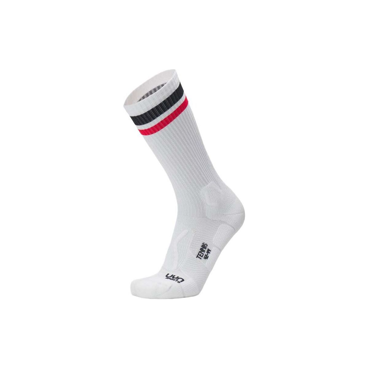 Uyn Unisex Tennis Socks white/black/red (W040) 35/38 S100150-W040-35/38