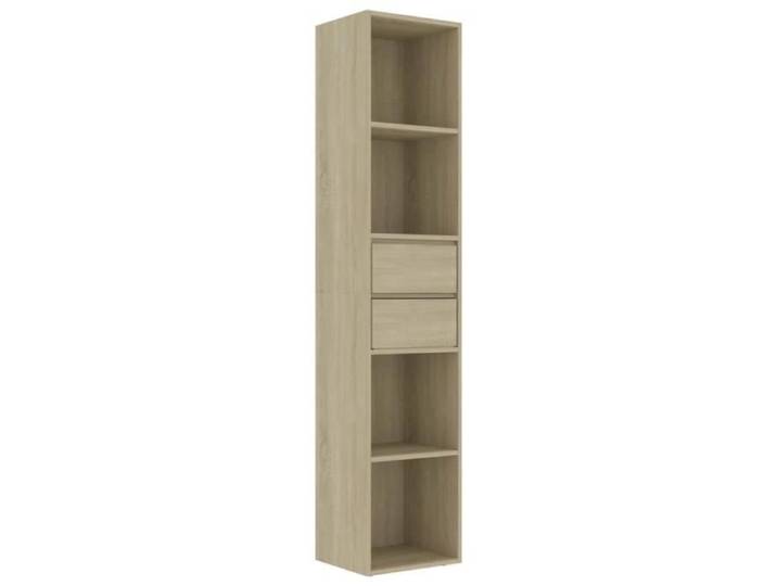 XIXIXXY Bibliothèque Chêne sonoma 36x30x171 cm Aggloméré