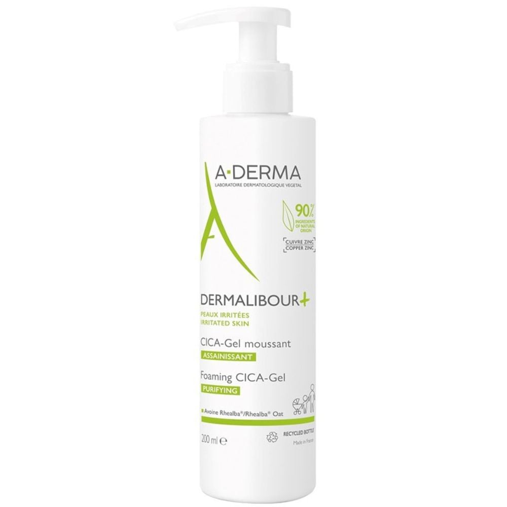 A Derma Dermalibour Gel Moussant Pediatría Cuidado de ltitis 200mL
