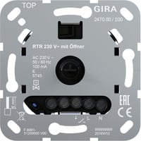 Raumtemperaturregler 230 Volt Wechselstrom Öffner Einsatz Typ 247000, Heizungsthermostat Retail