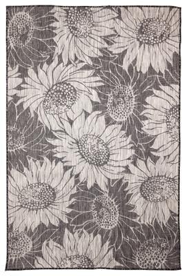 Liora Manne Lush Decor Carmel Sunflower Field Indoor/Outdoor Rug