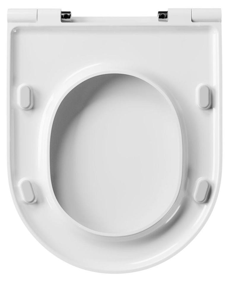 FLO toiletzitting SLIM met soft-close, wit