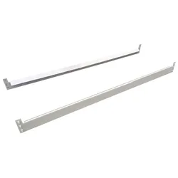 SCHULTE Lagertechnik Zusatzebene für Getränkekistenregal, 750 x 300, silber
