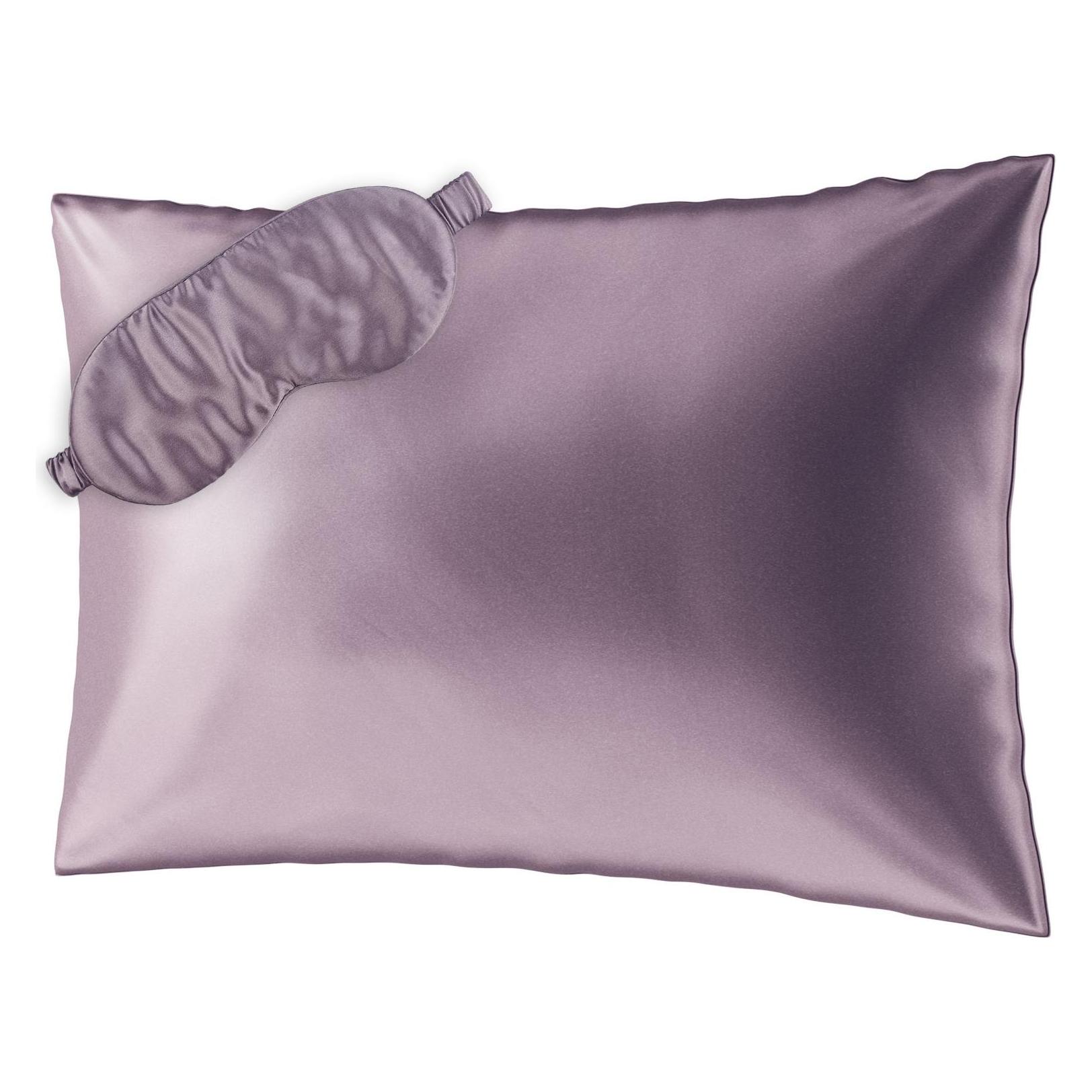Ailoria BEAUTY SLEEP SET Silk Zipper Pillowcase (50x70) (purple) with eye mask (37700691)