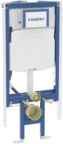 Geberit Duofix Wand-WC Element 112 cm 111390006  Eckmontage, mit Sigma Unterputz-Spülkasten 12 cm