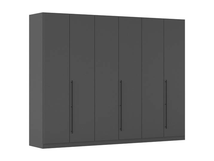 Kleiderschrank 271/229/54 cm Grau