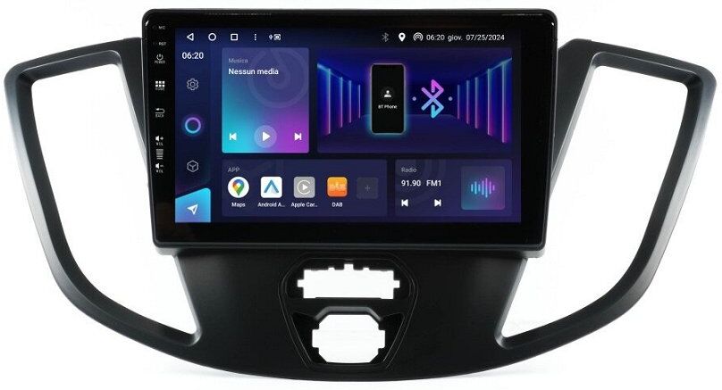 Autoradio Custom Fit 9,0" Transit 2015 Dab+ - Phonocar