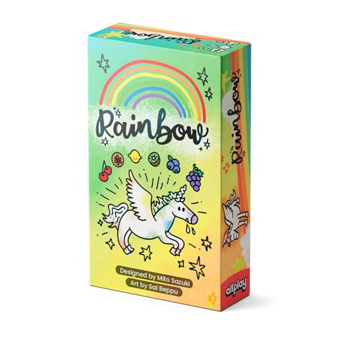Allplay Rainbow Kaartspel - Engelstalige editie voor 2-6 spelers