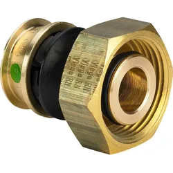 Press Verschraubung für EK-Anschluss Modell 5381 Messing Viega Raxofix Kontur SC (Ausführung: 20 - 3/4'' IG)