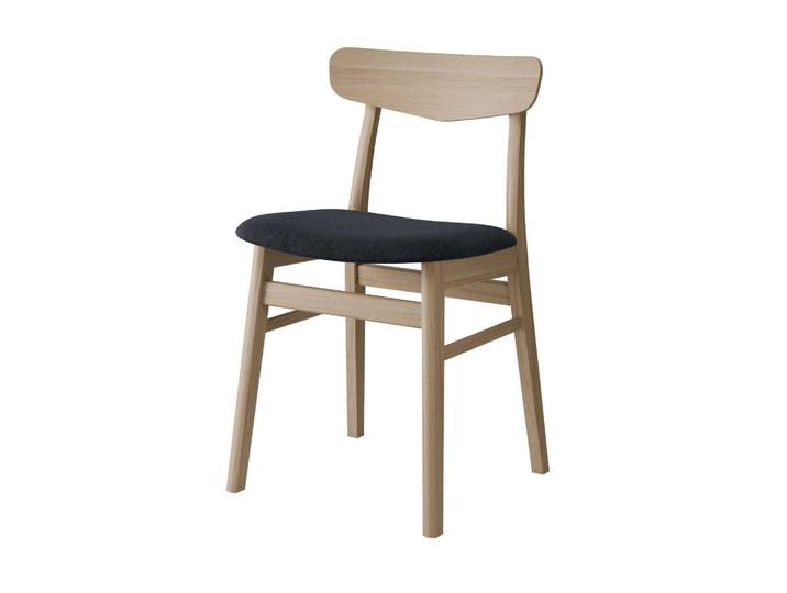 Hammel Furniture Mosbøl, Stuhl, Massivholz mit gepolstertem Sitz – robust & komfortabel () Massivholz, gepolsterte Sitzfläche, versch. Farbvarianten