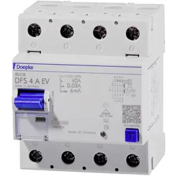Doepke, Schutzschalter, FISchutzschalter DFS4 0404/003EV 03A