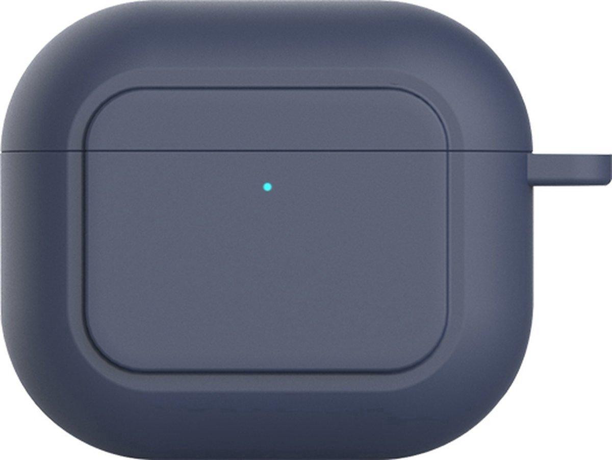 CHPN Donkerblauw siliconen beschermhoesje voor Apple AirPods 3