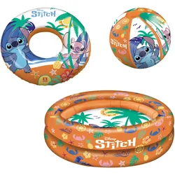 Happy People - Disney Stitch Schwimmset (3-teilig)