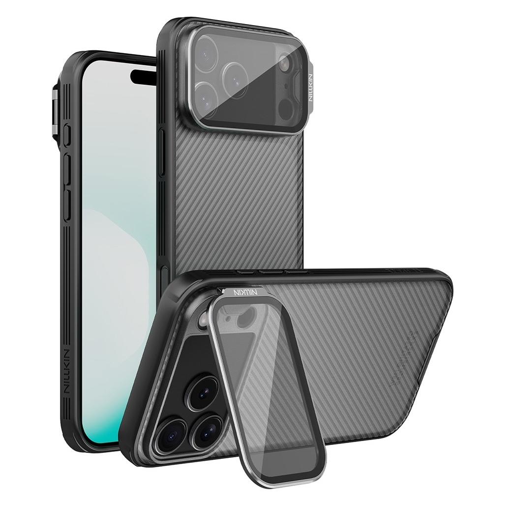 Nillkin CamShield Prop Rückseite für Apple iPhone 17 Pro Max, Transparent Schwarz (Apple iPhone 17 Pro Max, Apple iPhone 18 Pro Max) (57983127589)