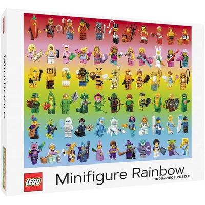 Minifigure Rainbow 1000-Piece Puzzle