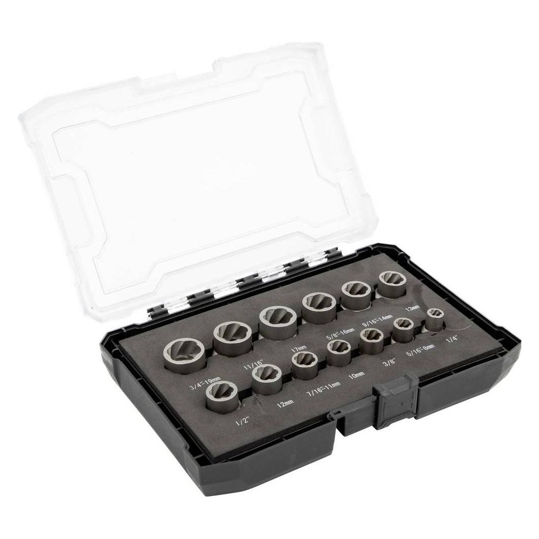 C.K Magma C.K T4361 Ausdrehersatz für beschädigte Schrauben und Muttern, 3/8", 13-teilig (T4361)