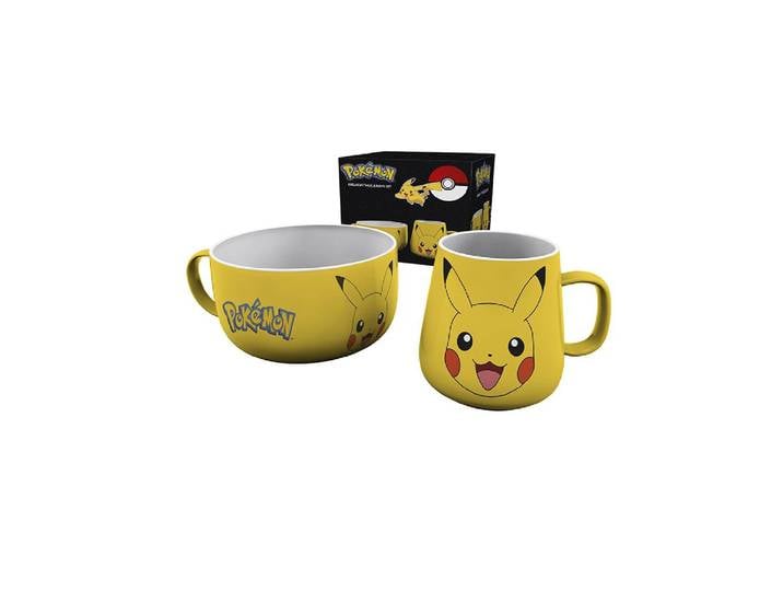 Set petit déjeuner Mug + Bol Pokémon Pikachu GB EYE