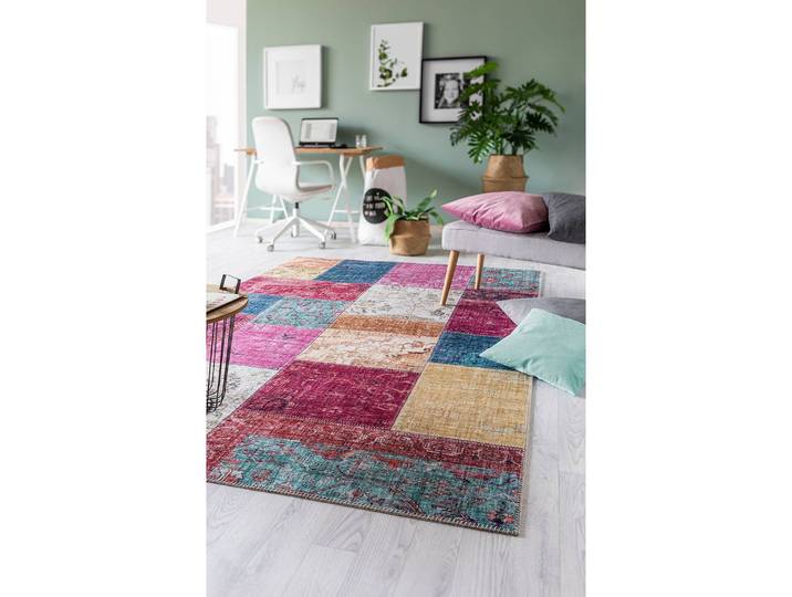 Teppich Prima Typ C Multicolor/Multicolor 80 x 150cm Webstoff