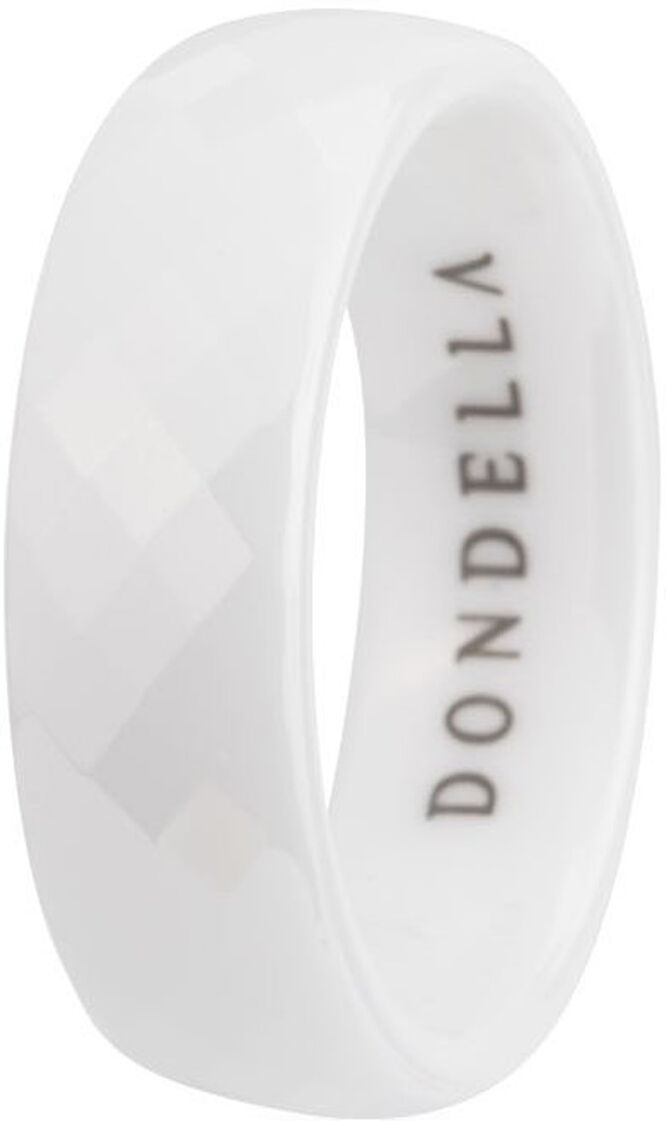 DONDELLA Ceramic Single White Ring 3.61g