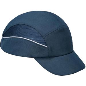 Portwest Anstoßkappe AirTech PS59, marineblau, ABS-Schale, kurzer Schirm, Einheitsgröße