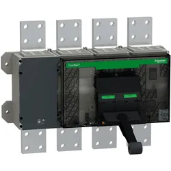 Schneider Electric C320N4FM ComPacT NS3200N, 70kA bei 415VAC, 3200A, 4P, Festeinbau, manuell betrieben, ohne Auslöser